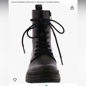 Steve Madden Women's Jamisyn Combat Boot size 8